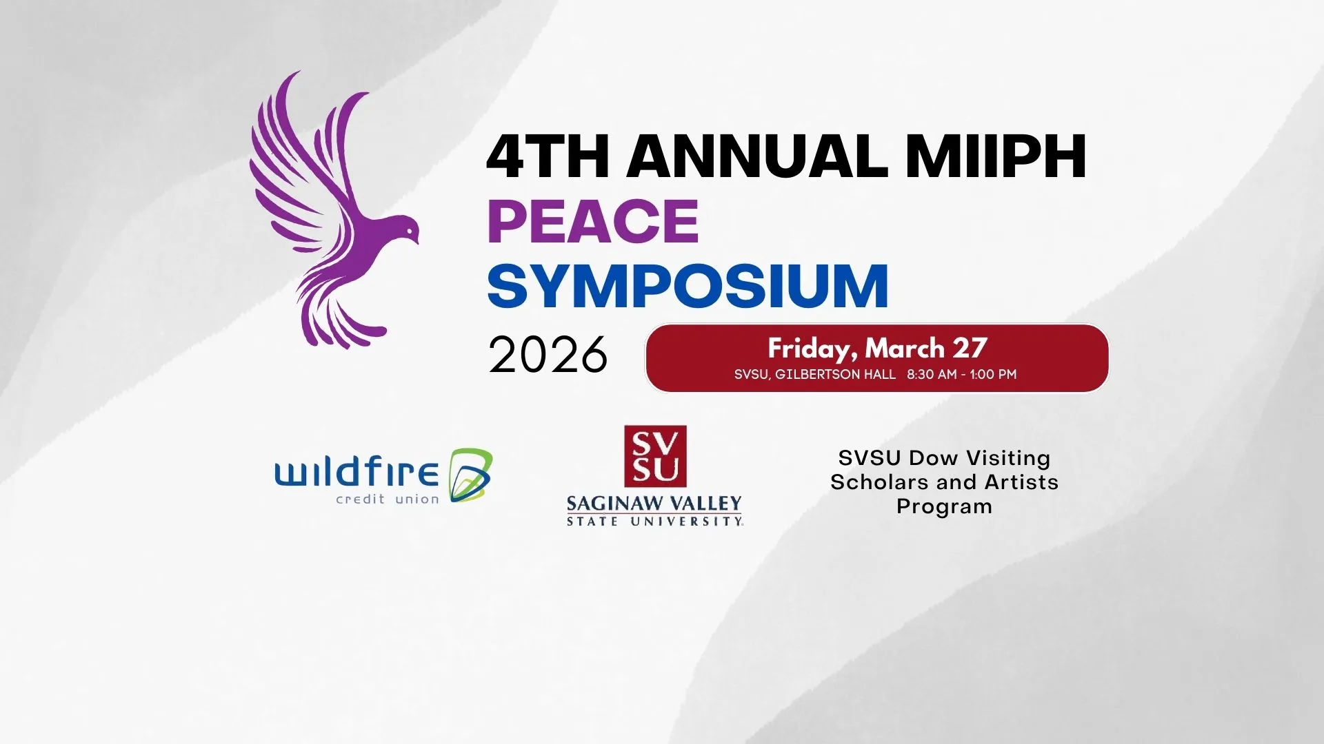 Mridha International Peace Symposium at Saginaw Valley State University